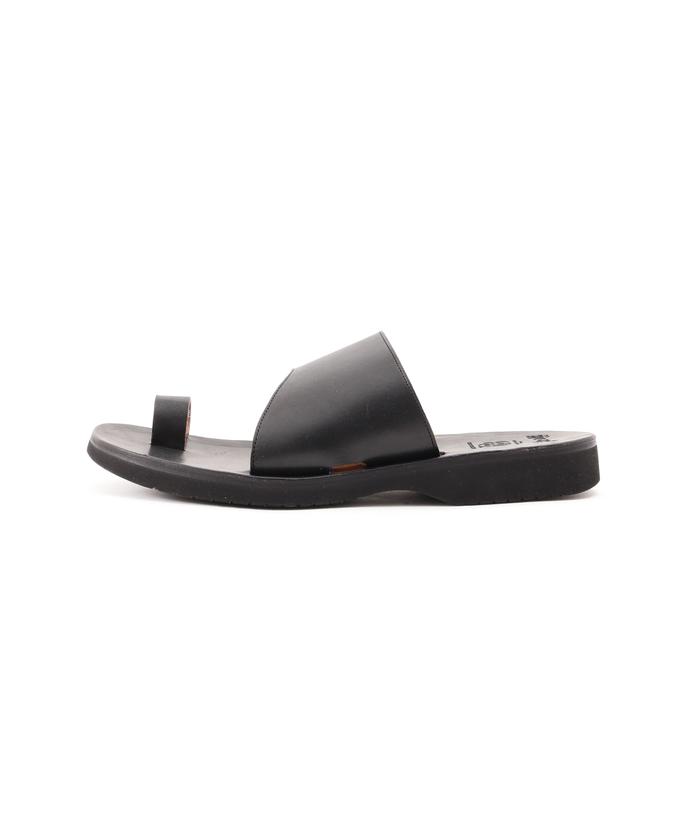 【美品・限定別注】Brother Bridge ／Schott レザーサンダル この夏は、ショット×ブラザーブリッジのレザーサンダルで差を