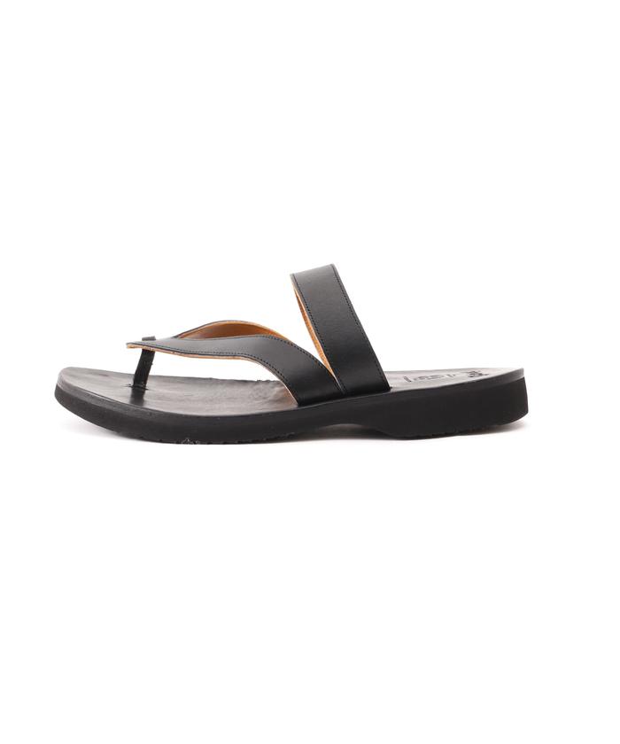 【美品・限定別注】Brother Bridge /Schott レザーサンダル BROTHER BRIDGE/LEATHER SANDAL TONGS/Honey Fitz(505295003
