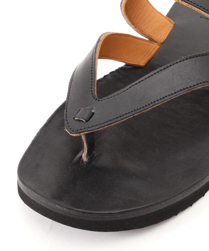 【美品・限定別注】Brother Bridge ／Schott レザーサンダル 限定別注】BROTHER BRIDGE／ブラザーブリッジ