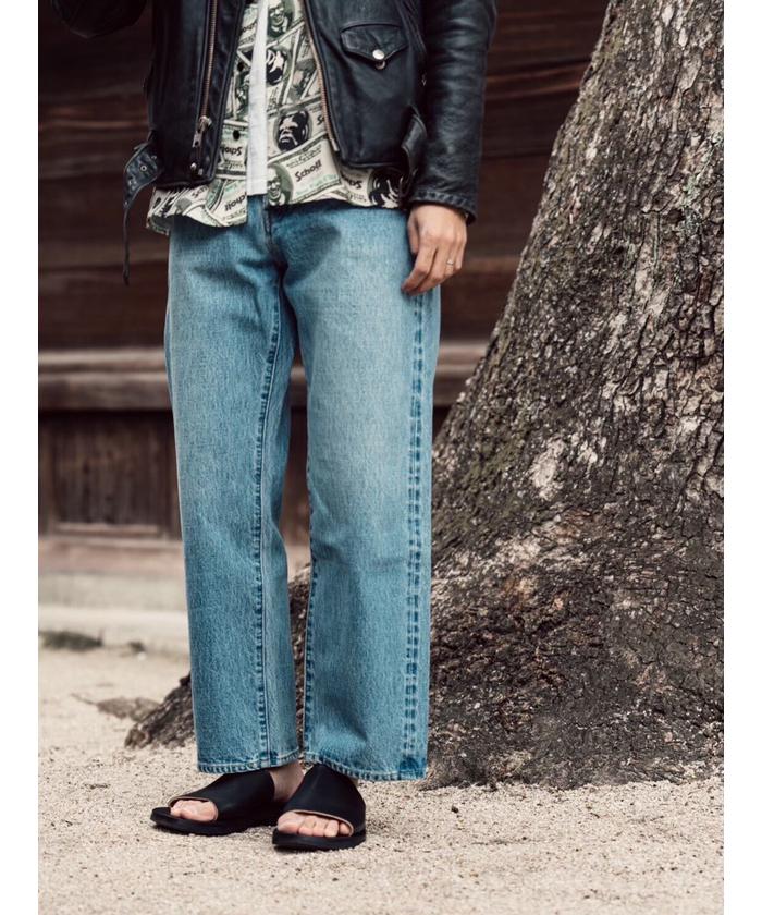 【美品・限定別注】Brother Bridge ／Schott レザーサンダル BROTHER BRIDGE/LEATHER SANDAL COMFORT/Williamburg(505295002