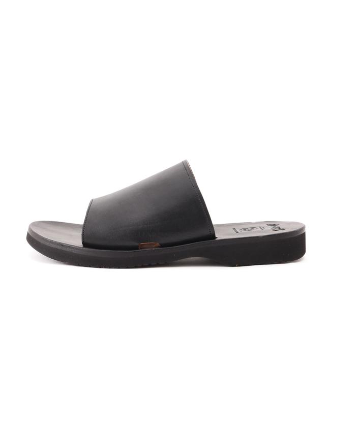 【美品・限定別注】Brother Bridge ／Schott レザーサンダル この夏は、ショット×ブラザーブリッジのレザーサンダルで差を