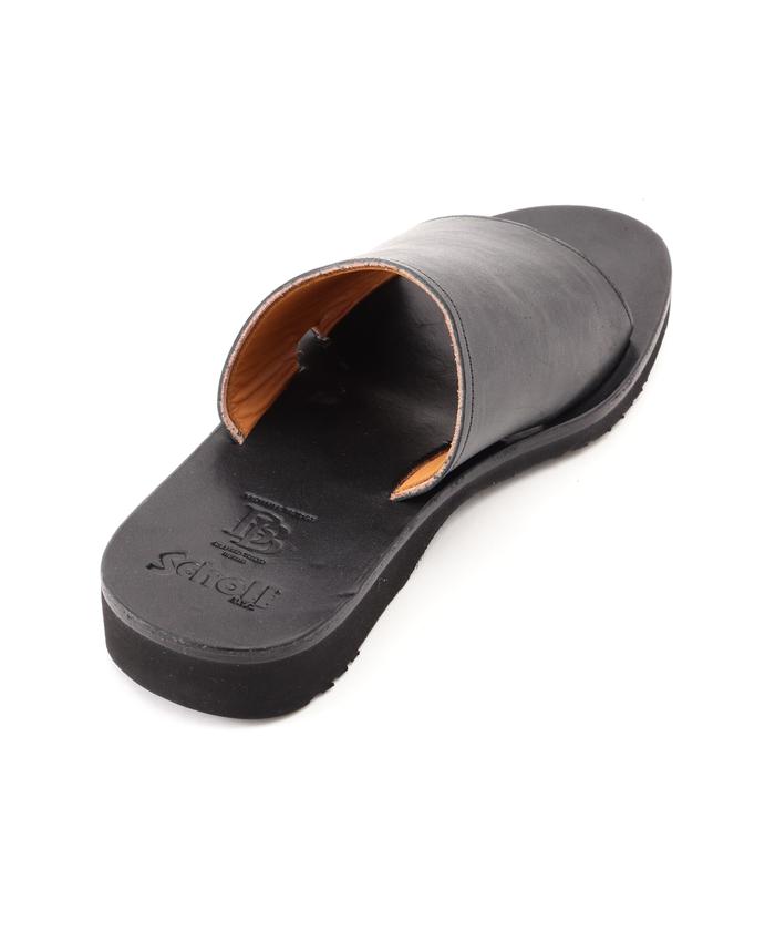 【美品・限定別注】Brother Bridge ／Schott レザーサンダル 限定別注】BROTHER BRIDGE／ブラザーブリッジ