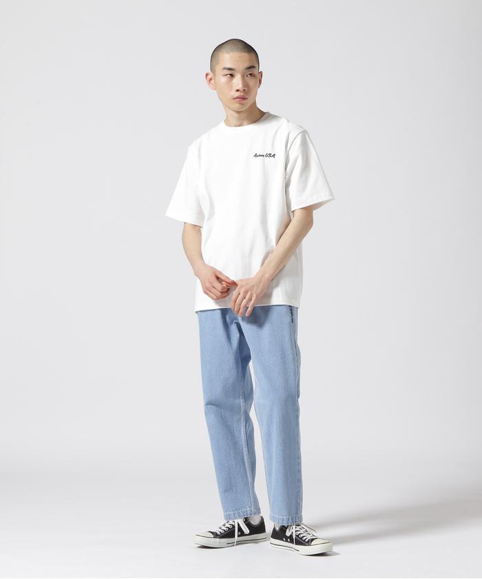 AVIREX ターコイズ ショートスリーブシャツ セール 20%OFF】《WEB&DEPOT限定》SHORT SLEEVE T－SHIRT AVIREX