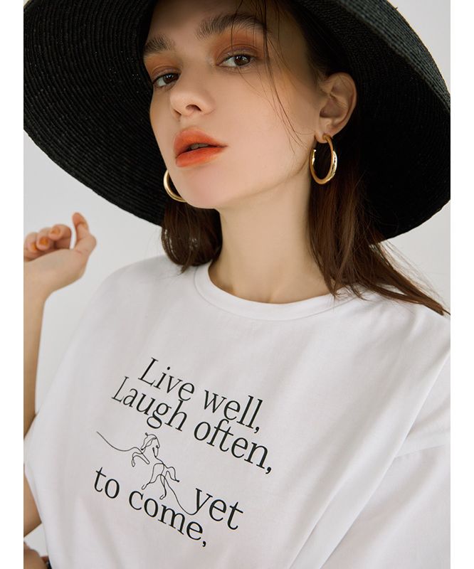 エイミーイストワール eimy istoire eimyロゴフィットTシャツ