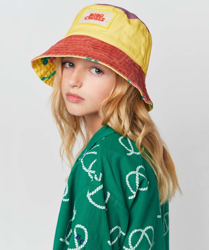 セール 30%OFF】BOBO CHOSES:SEA FLOWER REVERSIBLE HAT