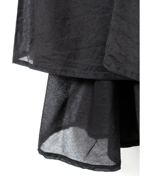 セール 30%OFF】mizuiro ind ダブルヘムフレアワンピース