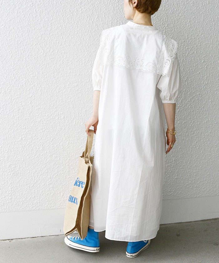 セール 40%OFF】SHIPS any:〈洗濯機可能〉トーン カットワーク