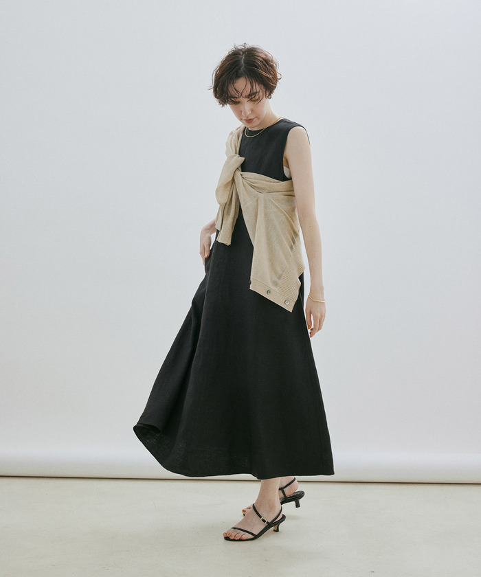 ご好評につき新色追加！]【洗える】Vネックシアーカーディガン