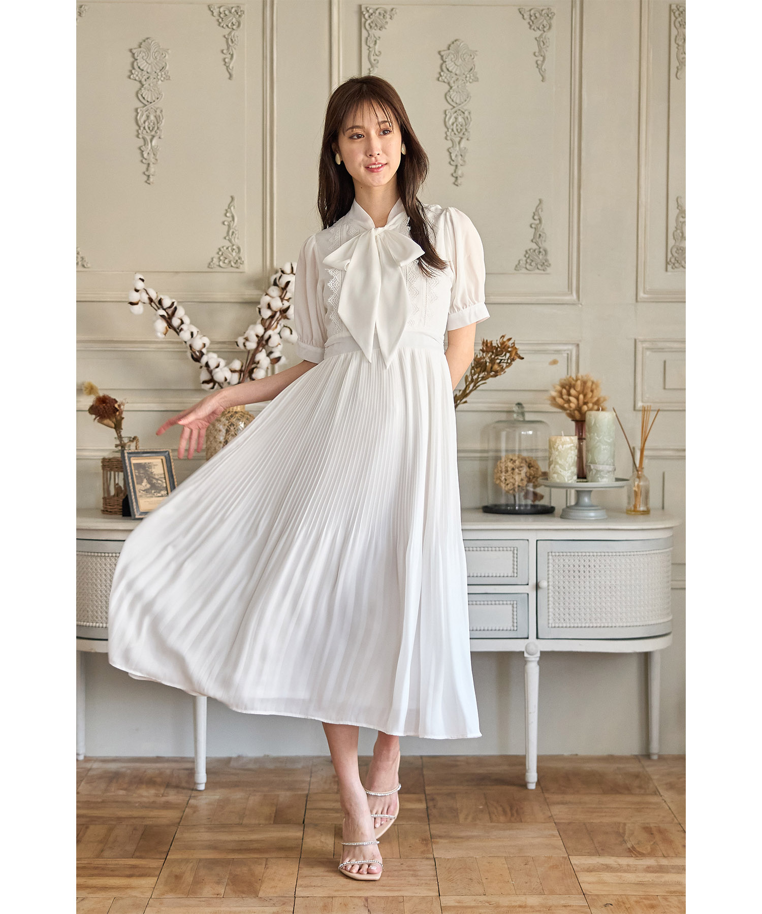セール】トッコクローゼット tocco closet ボウタイリボン付き