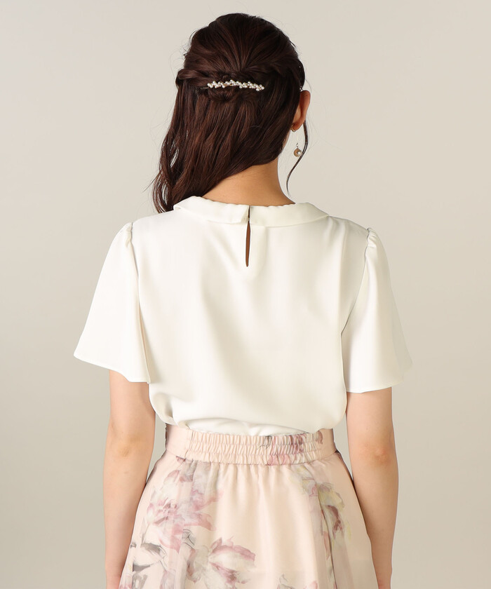 LAISSE PASSE（レッセパッセ）の「ボウタイブラウス（シャツ