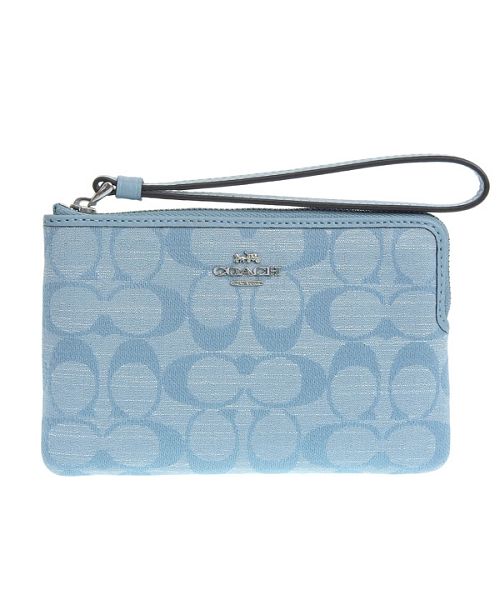 楽天市場】コーチ 財布 レディース COACH ポーチ シグネチャー ダブル ジップ リストレット CX161 IMXB0 タン×ピンクペタル WWW  : BRANDSHOP PURELY