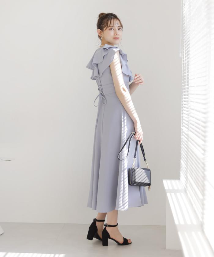 セール 50%OFF】ラッフル襟ワンピース(505297049) | ウィル