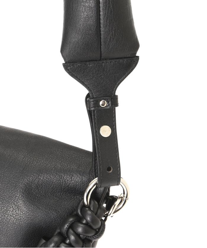 beautiful people/bean flap bag in soft cowhide(505297170