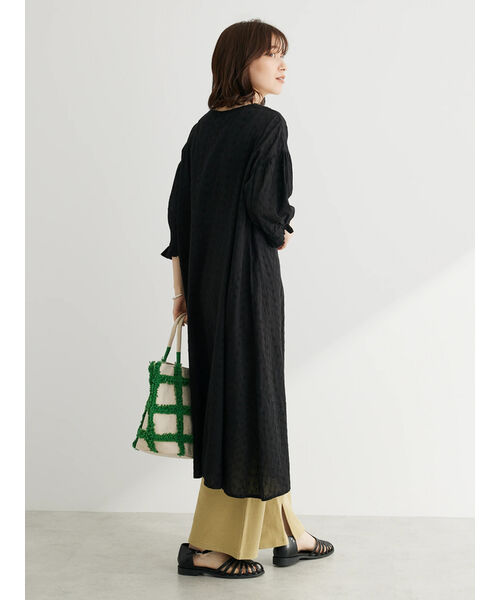 ANDRESD 今期　タグ付き新品　レースワンピース　ロング　ダークグリーン ANDRESD タグ付き新品 レースワンピース ロング ダークグリーン