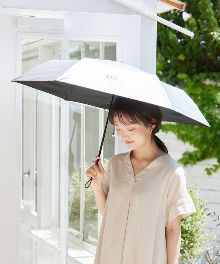 トラデイショナルウェザー日傘シルバー TRADITIONAL WEATHERWEAR】 LT WEIGHT UMB N(シルバー:雨天兼用
