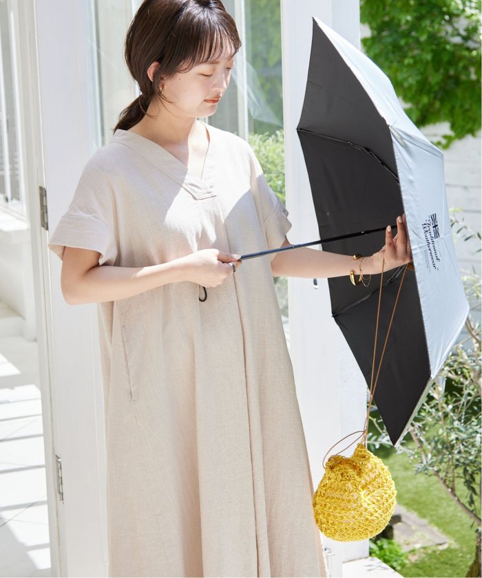 Traditional Weatherwear 折り畳み傘　シルバー　日傘 Traditional Weatherwear＞ライトウェイト アンブレラ (シルバー