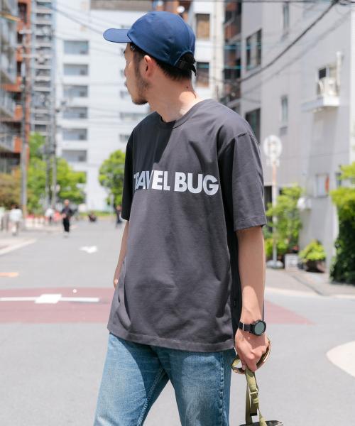 キッズ 元気 バッセン インディゴ Tシャツ | BLUE BLUE JAPAN