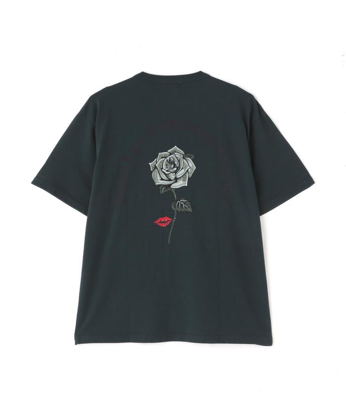 Rose タオル Tシャツ黒 セール】T－SHIRT DOLLER ROSE/Tシャツ 