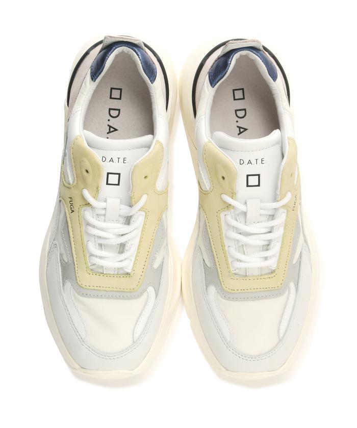 セール 20%OFF】D.A.T.E.(デイト)FUGA NYLONアイボリー/W381 セール 20%OFF】D.A.T.E.(デイト)FUGA NYLONアイボリー/W381