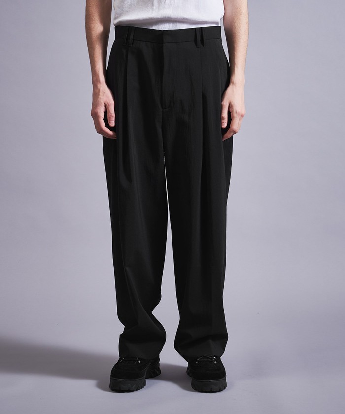 monkey time> DRY TRO 2P WIDE PANTS/スラックス(505301647 monkey time> DRY TRO 2P WIDE PANTS/スラックス(505301647