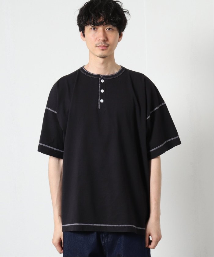 Healthknit × JOURNAL STANDARD / 別注 ヘンリーネックTシャツ