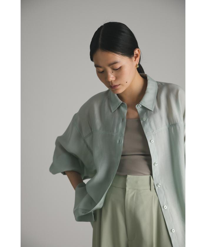 セール 50%OFF】シームデザインシアーシャツ(505304296