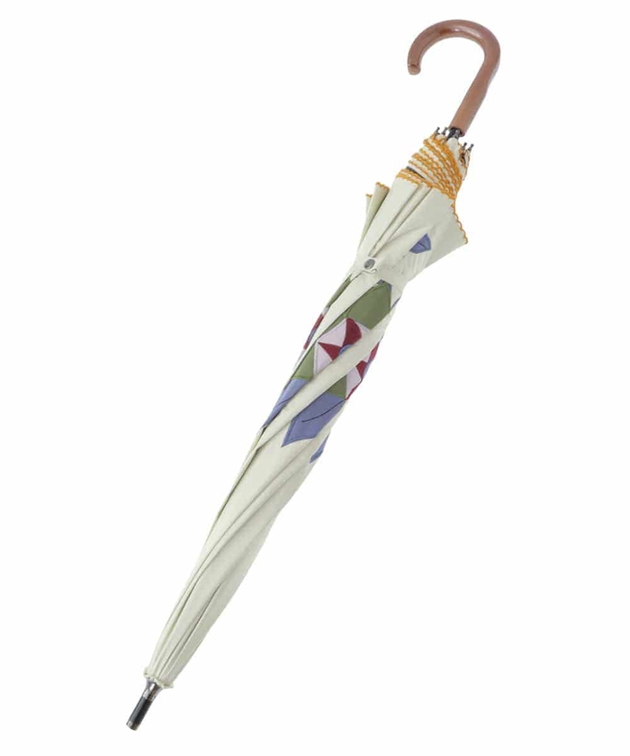 大人気新品 UV・晴雨兼用】フラワーアップリケデザイン傘(505304548 ジャケット・アウター