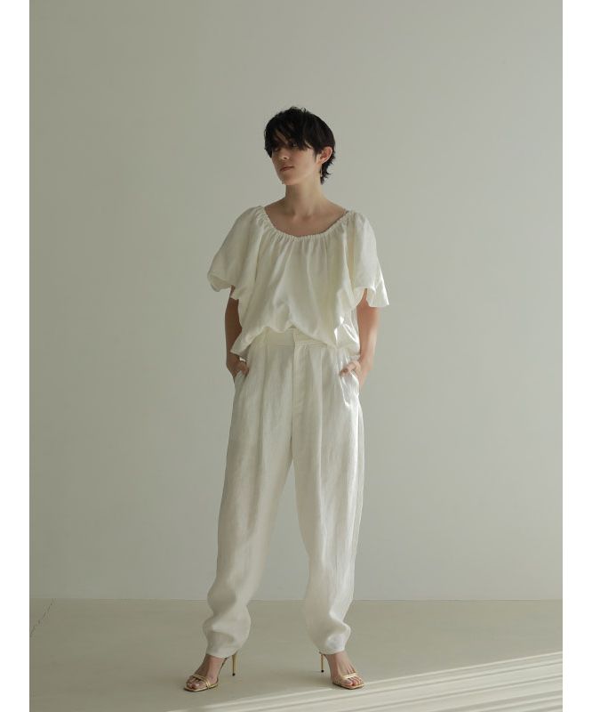 ETRE TOKYO リネンテーパードパンツ リネンテーパードパンツ(505110157) | エトレトウキョウ(ETRE