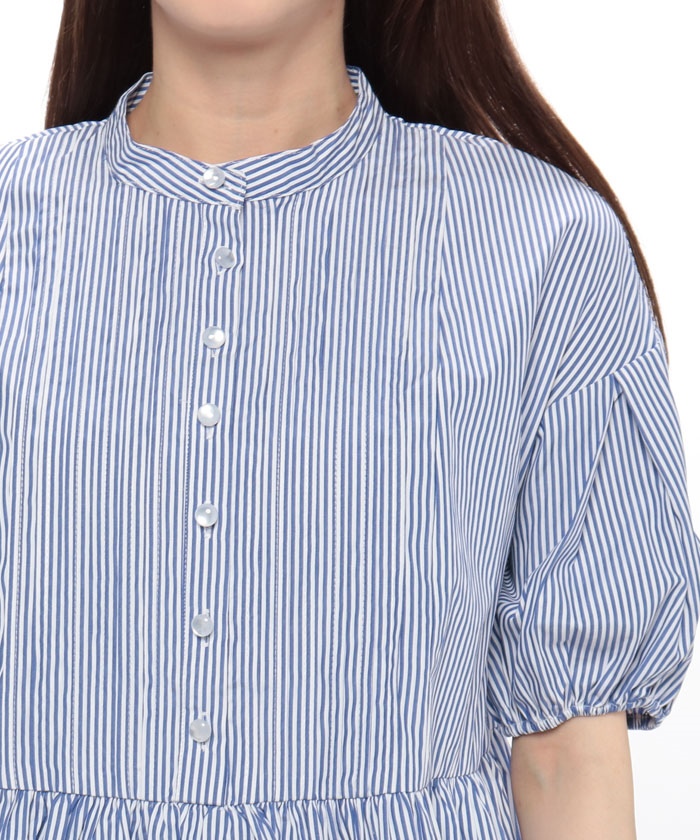 ギャザーネックボリュームブラウス Vin｜ギャザーネックボリュームブラウス | Rakuten Fashion(楽天