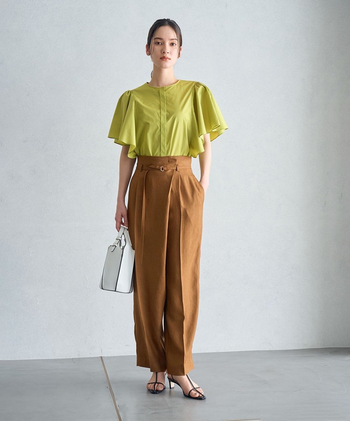 ADORE - 【新品】ADORE エアーストレッチラッフルスリーブ ブラウス トップス シャツ 楽天市場】【SALE／50%OFF】エアーストレッチラッフルスリーブ