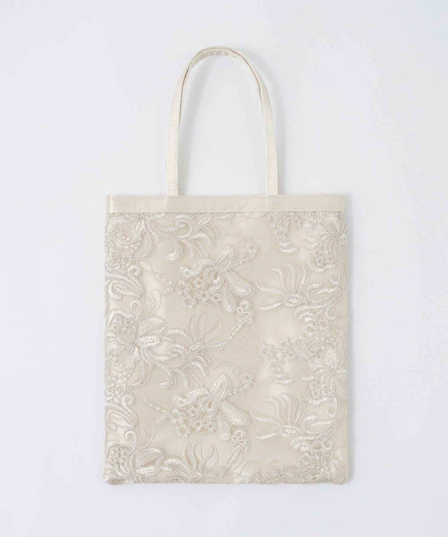 ニアナ niana 刺繍レースパーティーサブトートバッグ(505303450