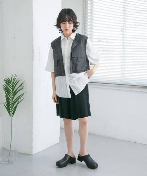 セール 20%OFF】ミリタリーショートベスト(505306428 セール 20%OFF】ミリタリーショートベスト(505306428
