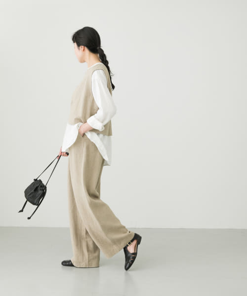 SALE/87%OFF】 かぐれ リネンレーヨンショートベスト azuraftu.mg