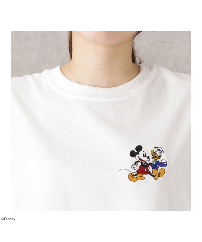 Disney / ワンポイント刺繍Tシャツ 3283－1862(505306792) | マック