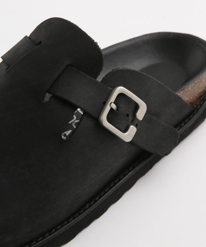 セール 50%OFF】hobo/別注 SLIP ON CLOG SANDALS NUBUCK