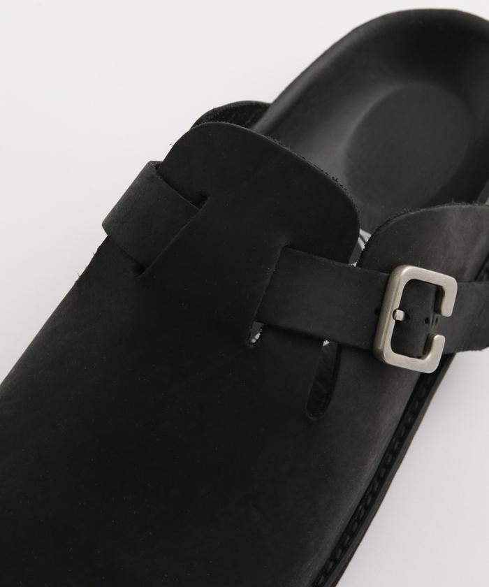 セール 50%OFF】hobo/別注 SLIP ON CLOG SANDALS NUBUCK
