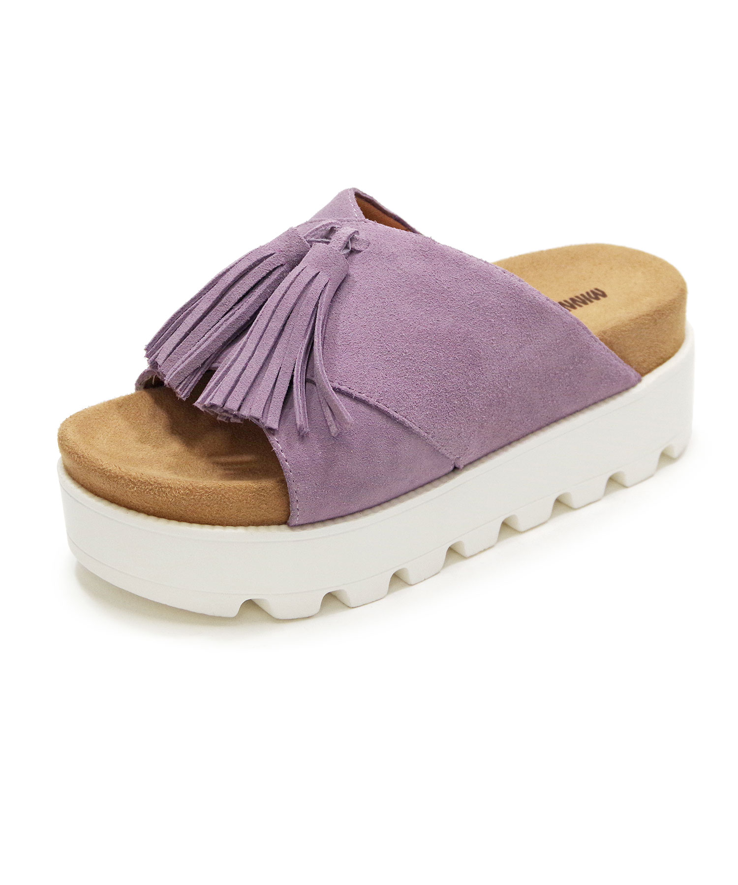 未使用 MINNETONKA ミネトンカ タッセル 厚底サンダル 23cm