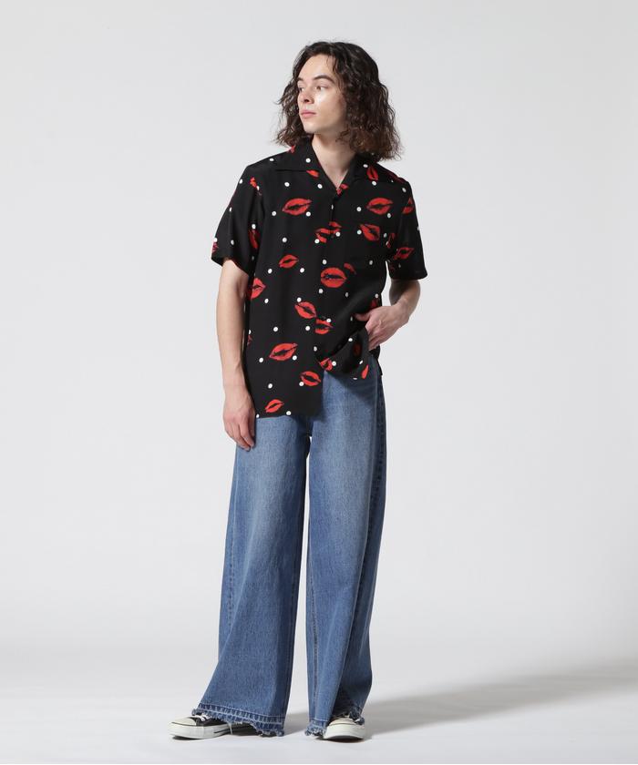 Aloha Blossom KISS アロハシャツ　美品 Aloha Blossom/アロハ ブロッサム/KISS SHIRTS | GARDEN