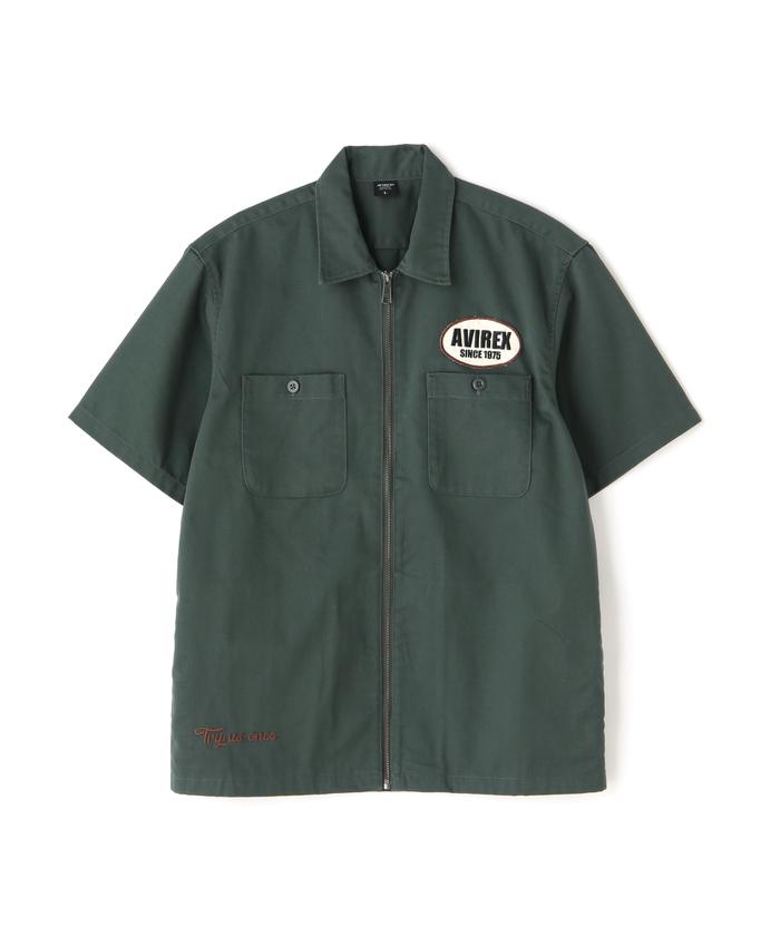 クーポン】【セール 30%OFF】《WEB&DEPOT限定》SHORT SLEEVE ZIP