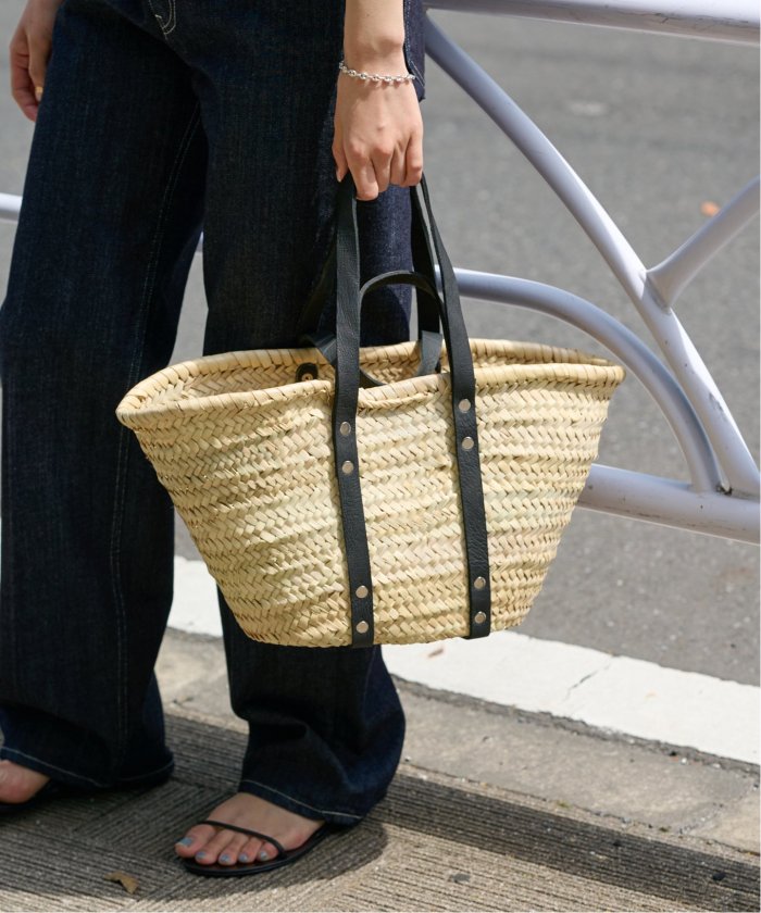 フレームワーク　アフリカンスクエア別注　かごバッグ AFRICAN SQUARE/アフリカンスクエア】別注タザカゴBAG S
