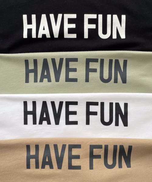 ユニセックス】1975 TOKYO(1975 トーキョー)"HAVE FUN"半袖Tシャツ(505309048) キャナルジーン(CANAL JEAN) d fashion FUN 半袖
