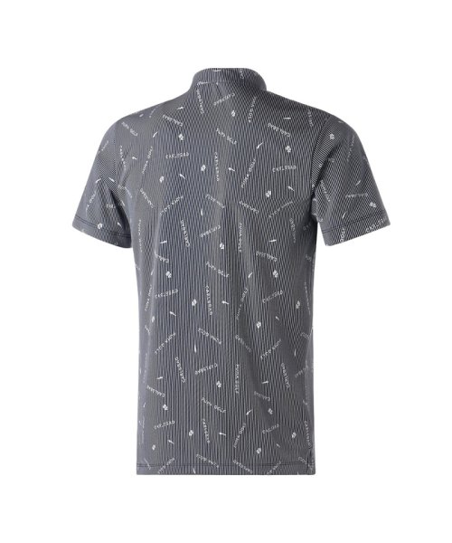 セール】ゴルフ ストライプ 半袖 モックネック シャツ メンズ(505309340) プーマ(PUMA) d fashion 『6 倍倍10倍 会員10倍』プーマ メンズ ゴルフ トップス PUMA ゴルフ ストライプ 半袖 モックネック シャツ メンズ