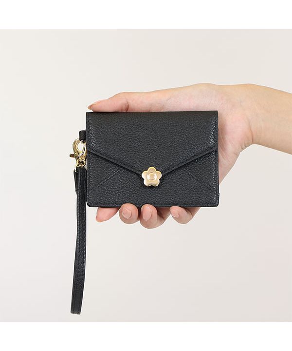 MARY QUANT* シーリングデイジーレター シングルパスケース マリークワント MARY QUANT シーリングデイジーレター シングル