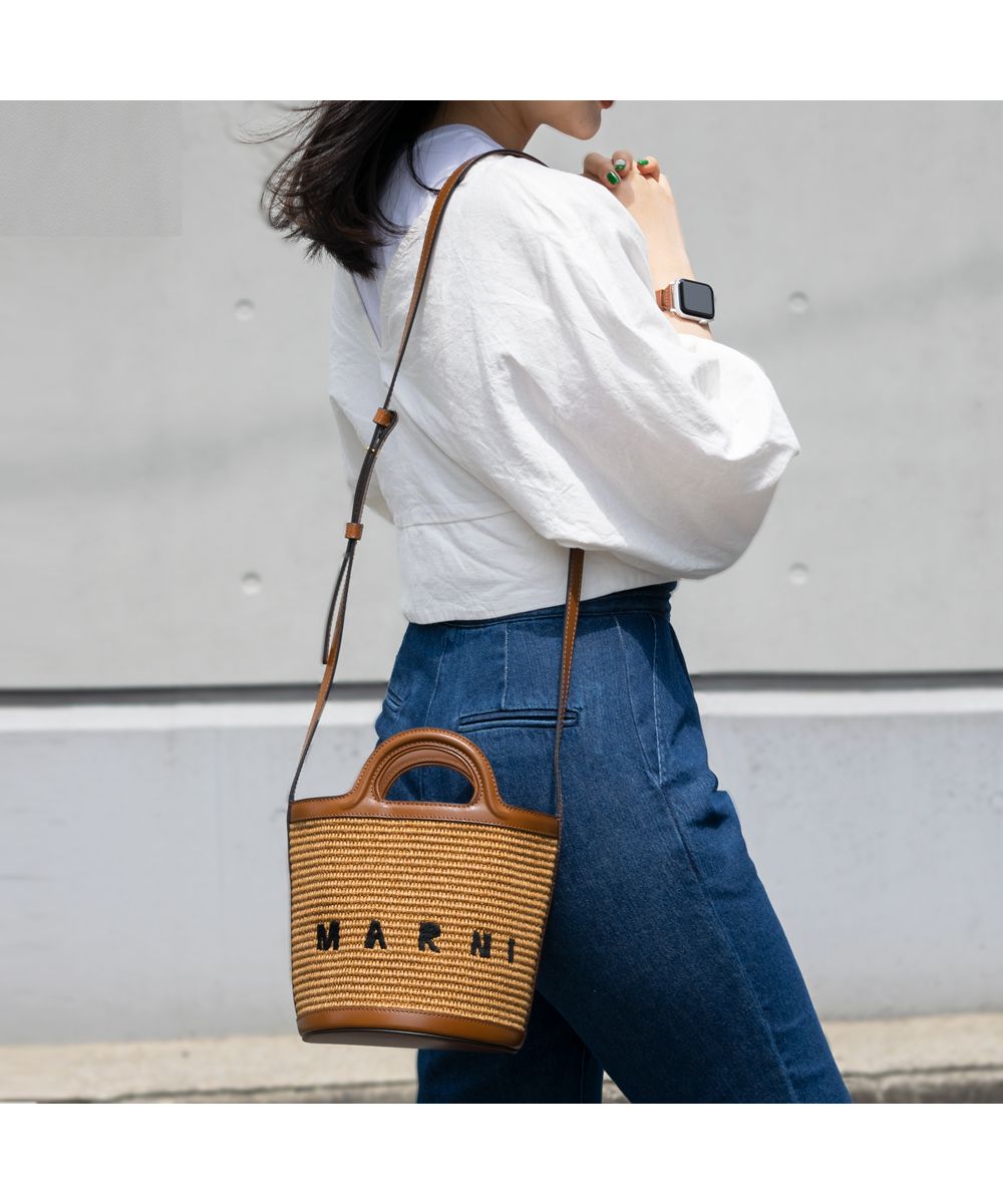 クーポン】MARNI マルニ TROPICALIA BASKET BAG SMALL バケット ...