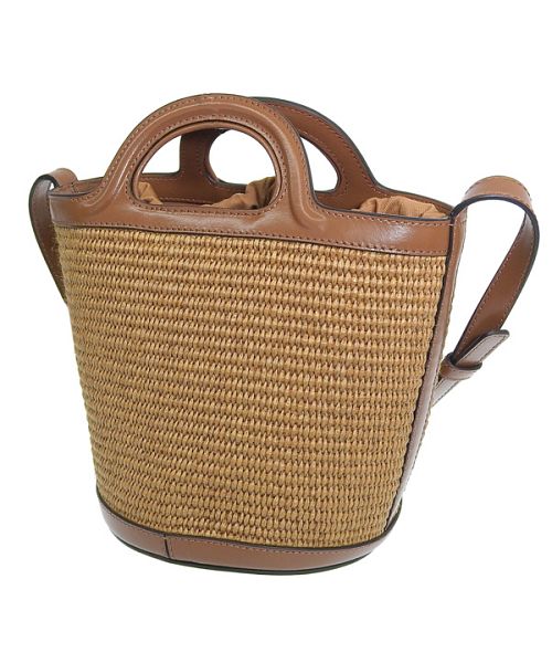 ショルダーバッグ・ポシェット Marni TROPICALIA BASKET BAG SMALL ブラウン TROPICALIA BASKET BAG SMALL | Marni