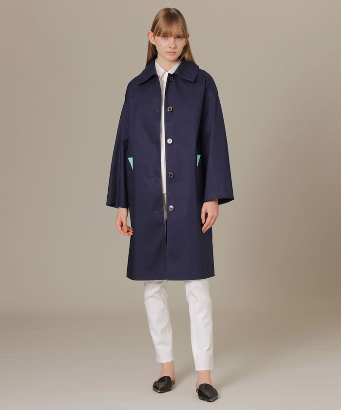 MACKINTOSH】【DEWAR/デュワー】ゴム引きステンカラーコート