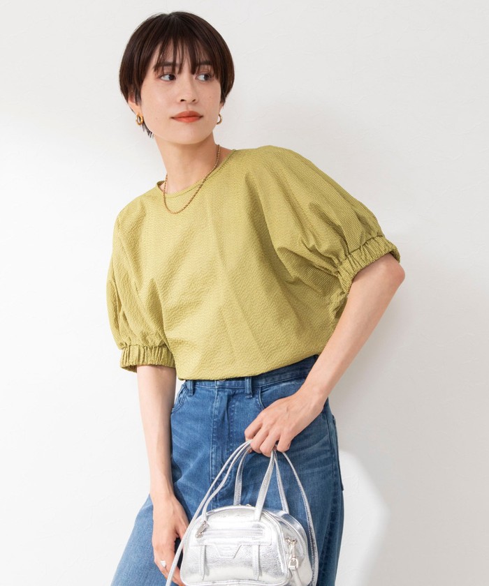 セール 50%OFF】《セットアップ対応》ポコポコサッカーブラウス