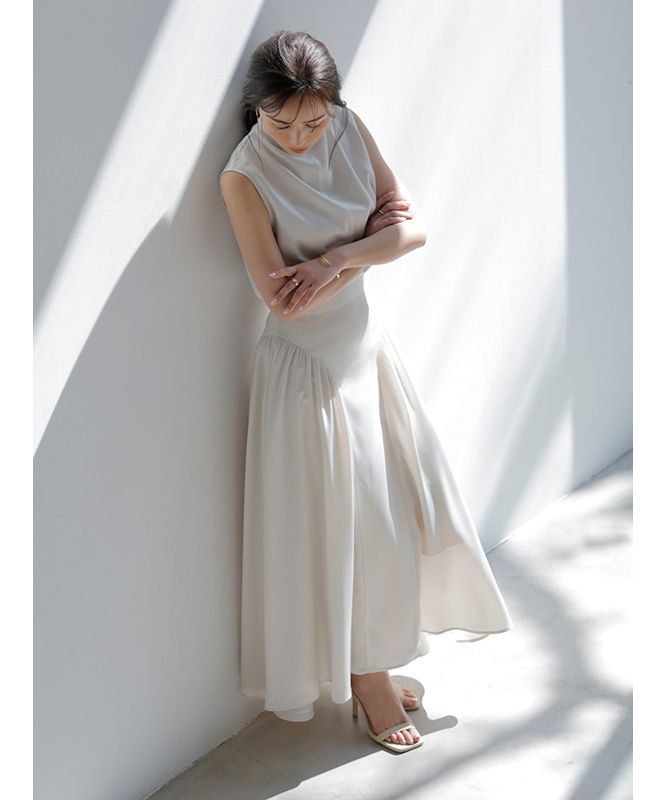 Edition 試着のみ チンツサテンスカート A part by｜チンチラサテンスカート | Rakuten Fashion(楽天