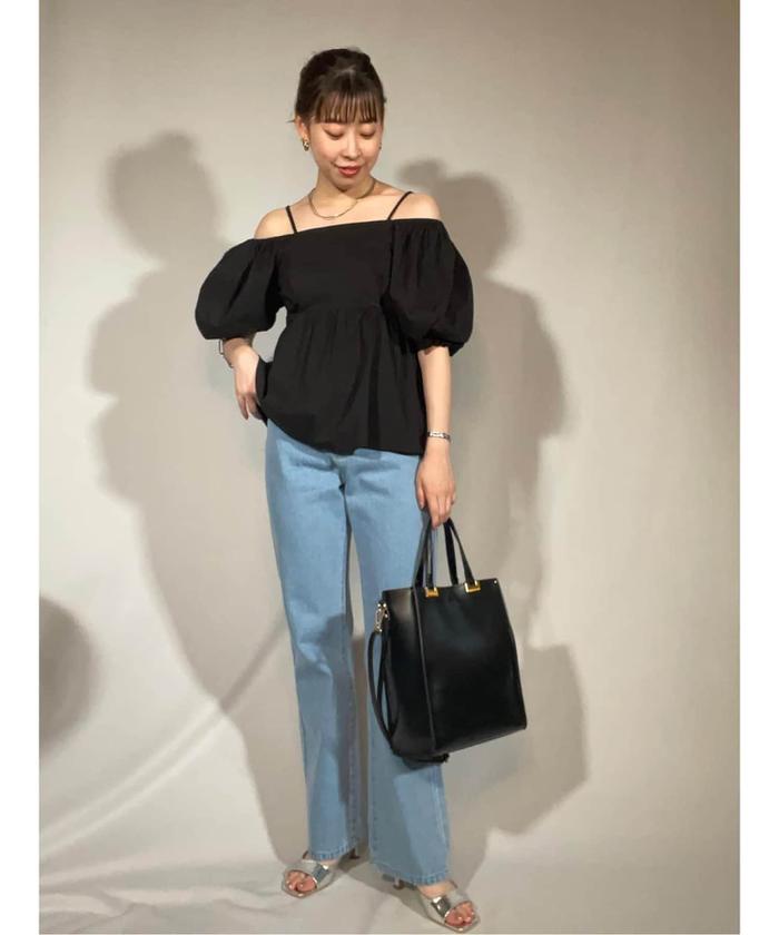 N.Natural beauty basic - N.Natural Beauty Basic 2Way オフショルブラウス セール】2Wayオフショルブラウス(505287980) | エヌナチュラル