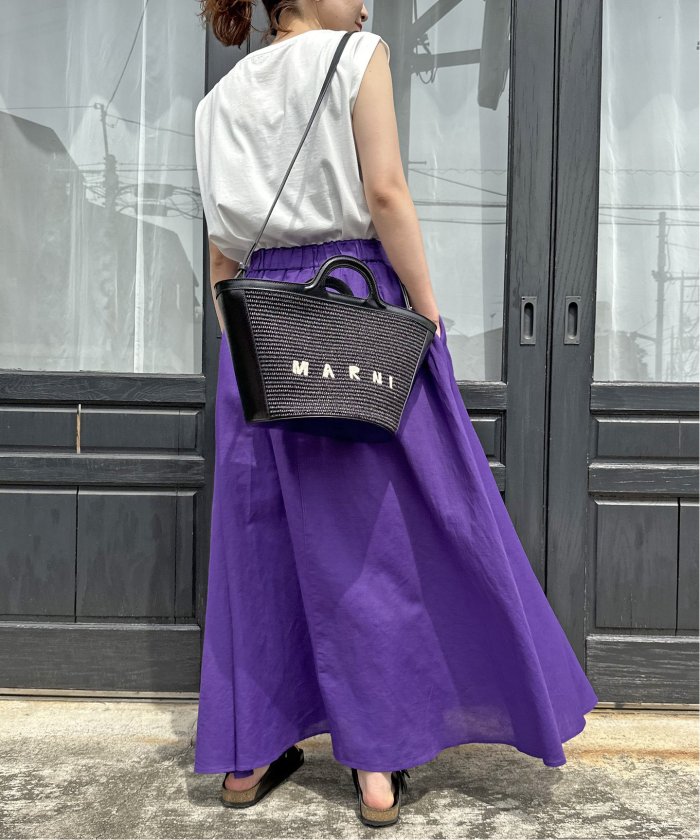 セール 30%OFF】リネン混ギャザーフレアスカート(505313626